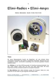 Zeige Details für Anleitung "Ellmi-Radios + Ellmi-Amps" 20 Seiten Bild von Anleitung "Ellmi-Radios + Ellmi-Amps" 20 Seiten