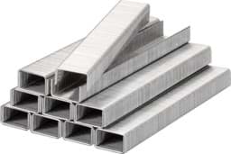 Zeige Details für Tackerklammern L=10mm, Typ-053, extraharter Stahldraht, 1200 St. Bild von Tackerklammern L=10mm, Typ-053, extraharter Stahldraht, 1200 St.