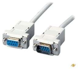 Zeige Details für RS232 Anschlusskabel 9pol. 1:1, Stecker-Buchse, 2m Bild von RS232 Anschlusskabel 9pol. 1:1, Stecker-Buchse, 2m