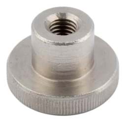 Zeige Details für Rändelmutter, hohe Form, verzinkt DIN 466 Bild von Rändelmutter, hohe Form, verzinkt DIN 466