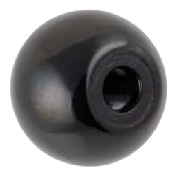 Zeige Details für Kugelmutter, Kunststoff schwarz Bild von Kugelmutter, Kunststoff schwarz