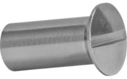 Zeige Details für Hülsenmutter M4 X 10, vernickelt, mit Linsenkopf und Schlitz Bild von Hülsenmutter M4 X 10, vernickelt, mit Linsenkopf und Schlitz