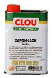 Zeige Details für Zaponlack in 250ml Dose Bild von Zaponlack in 250ml Dose