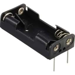 Zeige Details für Batteriehalter für zwei Zellen AAA (Micro) mit Lötpins Bild von Batteriehalter für zwei Zellen AAA (Micro) mit Lötpins