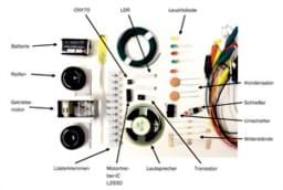 Bild von Bauteilesatz zum Heft "Einführung in Mikrocontroller" Auflage 1+2