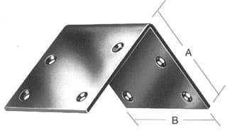 Bild von Breitwinkel A=40mm B=40mm D=2mm S=5mm