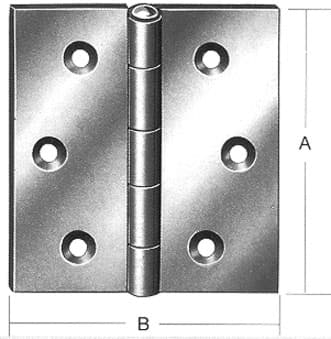 Bild von Scharnier mittelbreit 25mm
