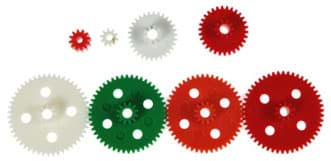 Bild von Zahnrad (Ritzel) Modul 0,5 10 Zähne