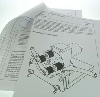 Bild von Schriftliche Prüfungsunterlagen Elektronik 1996