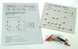 Bild von Elektronik-Lernprogramm 2 in Reißnageltechnik Widerstand - Transistor - Leuchtdiode