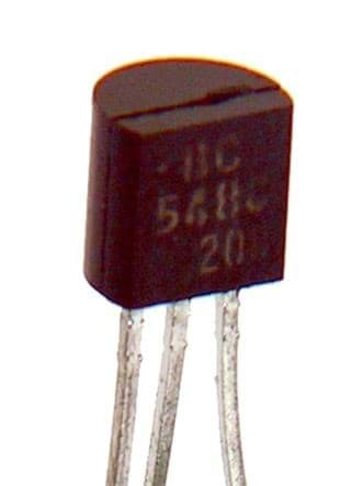 Bild von BC 557C (BC-558C/BC38C) 0,1A/30V PNP-Transistor