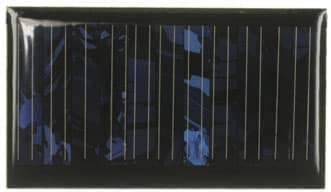 Bild von Solarmodul 5,5 Volt 30mA Superqualität Spitze 6,44V