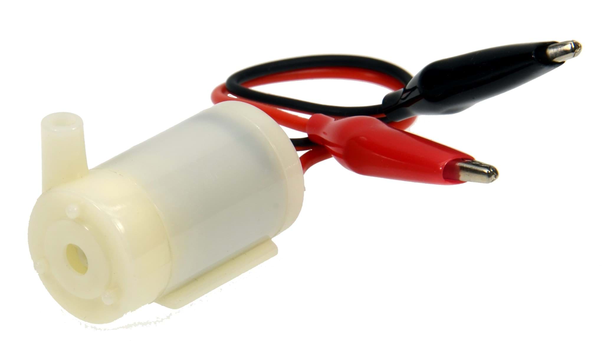 Bild von Solarpumpe 3Volt / 80mA mit Krokoklemmen