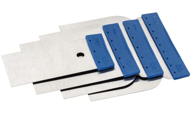 Bild von Japanspachtel-Satz 4-tlg. 50mm / 80mm / 100mm / 120mm