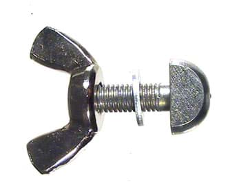 Bild von Ersatzklemme mit Flügelmutter für Laubsägebogen (60-680-FL)