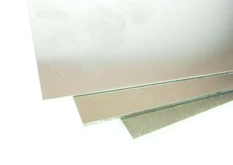 Bild von Zinkblech, 0,65mm Dicke, 250mm X 200mm