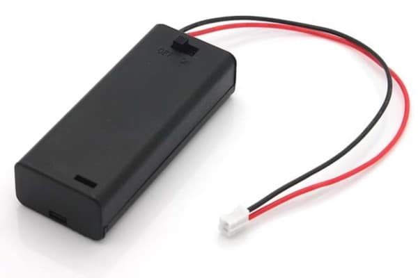 Bild von Batteriehalter für Micro:Bit und Calliope mit Schalter und Stecker