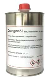 Bild von Orangenöl, 1 Liter Blechkanne