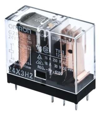 Bild von Relais 12 Volt, 2 Umschalter 8A Schaltleistung oder 1 Umschalter 16A (parallelgeschaltet)