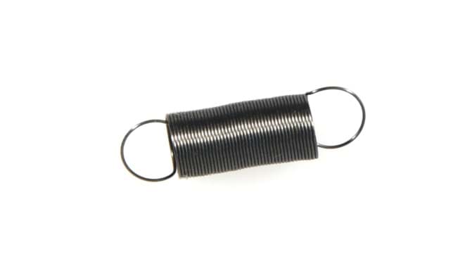 Bild von Zugfeder 27g/cm Federweg max: 6,5cm Maximales Gewicht 170g