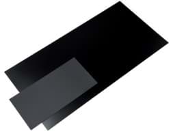 Bild von Polystyrol, schwarz, 0,5mm verschiedene Abmessungen