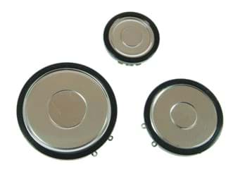 Bild von Flachlautsprecher 8 Ohm, D=40mm, H=5mm, 0,4 Watt