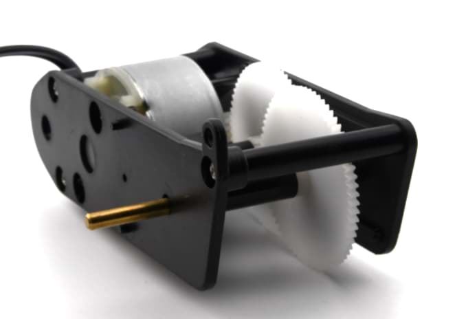 Bild von Getriebemotor mit Achse 95mm X 38mm X 35mm
