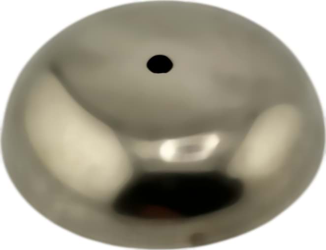 Bild von Glockenschale, vernickelt
