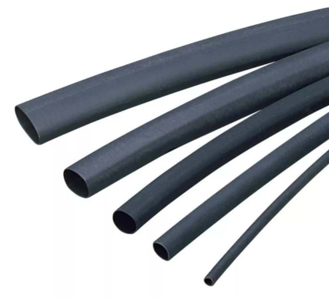 Bild von Schrumpfschlauch 2 : 1 schwarz, Meterware