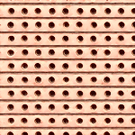 Bild von Experimentierplatine, Streifenraster RM 2,5, 160mm X 100mm